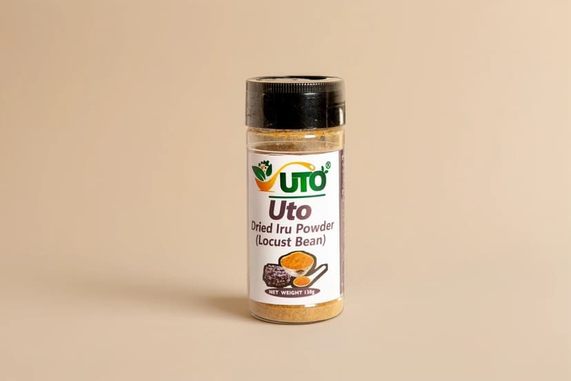 Uto Dried Iru (Fermented Locust Bean) Powder
